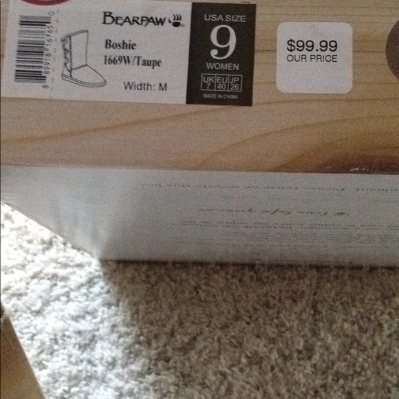 LAST PAIR Brand new bear paw boots. - Picture 7 of 8